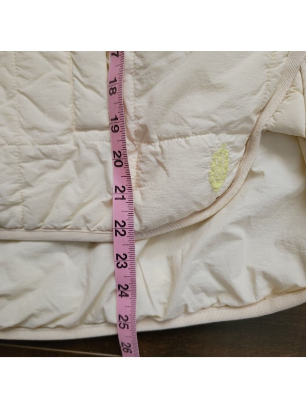 Free People Pippa Packable Puffer Gorpcore Athleisure Outdoors Yellow Womens M - Picture 6 of 9